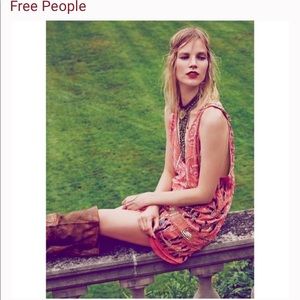 Free People “Love and Embellished Shift Dress”